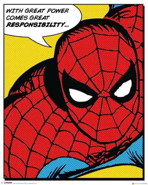 spiderman-quote-mini-poster.-pop-art.-with-great-power-comes-great-responsibility-4841-p